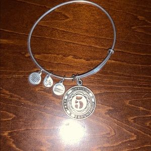 [Alex and Ani] “5” Personality Bangle